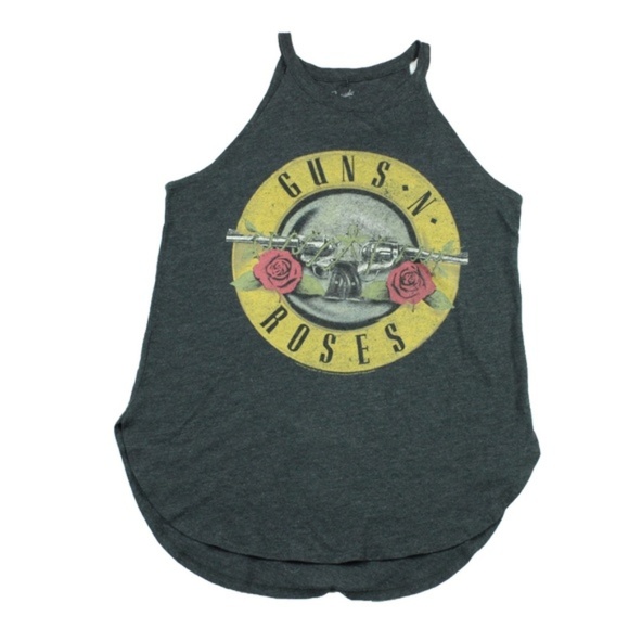Bravado Tops - Ladies' Guns N Roses Tank Top Bravado Size M